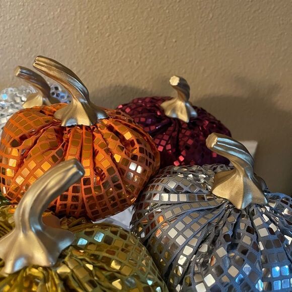 Disco Pumpkins set of 6! - Picture 5 of 14